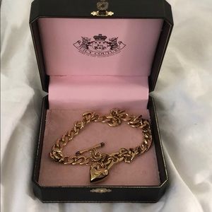 Juicy couture choker necklace and box.